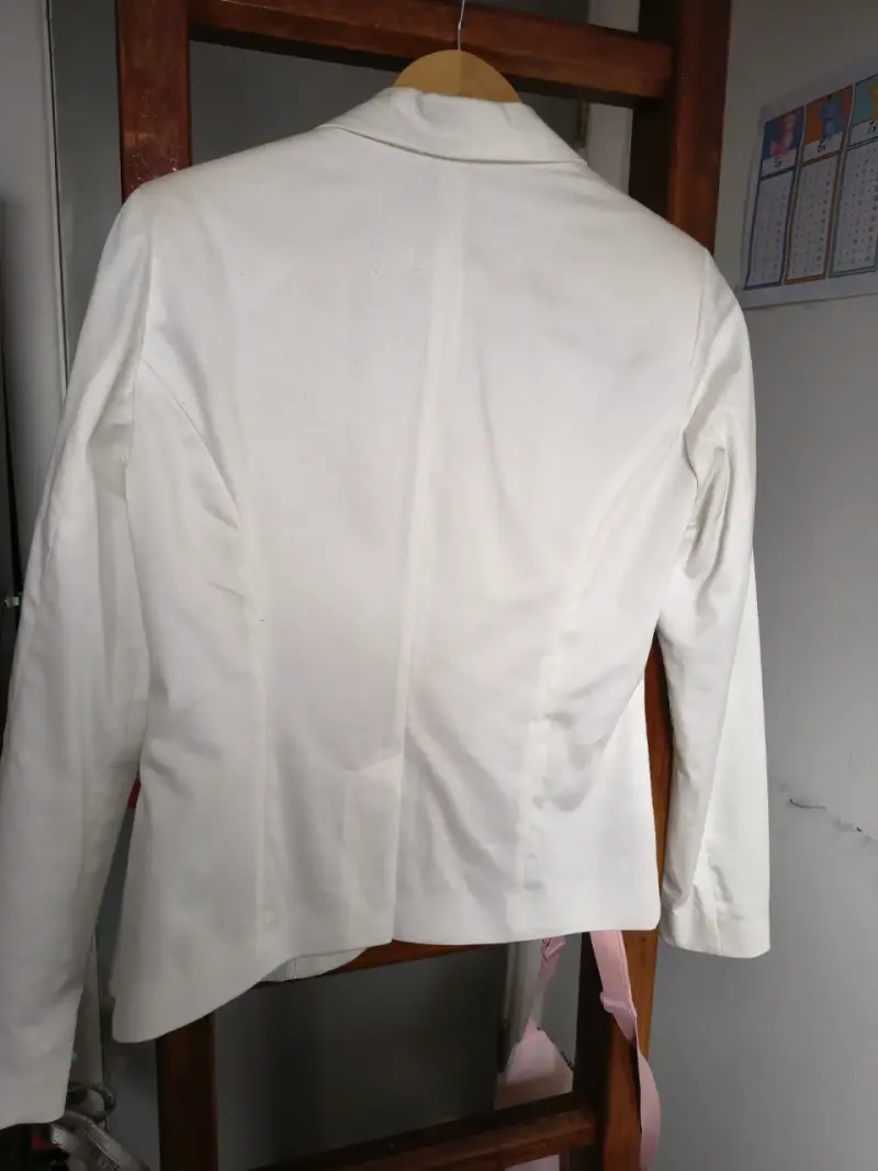Blazer blanco elegante - 3