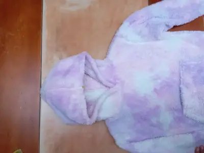Polerón peludo lila suave - miniatura 3