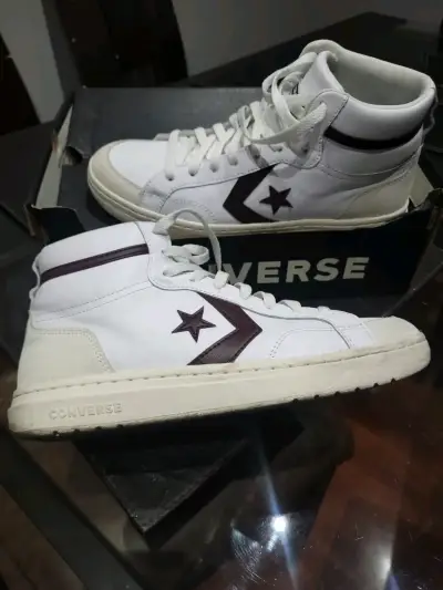 Zapatillas Converse blancas de caña alta - miniatura 1