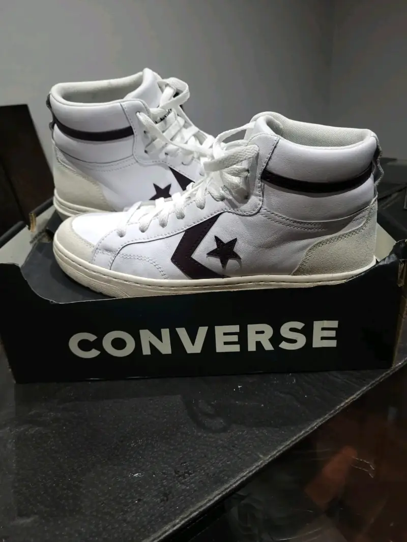 Zapatillas Converse blancas de caña alta - 2