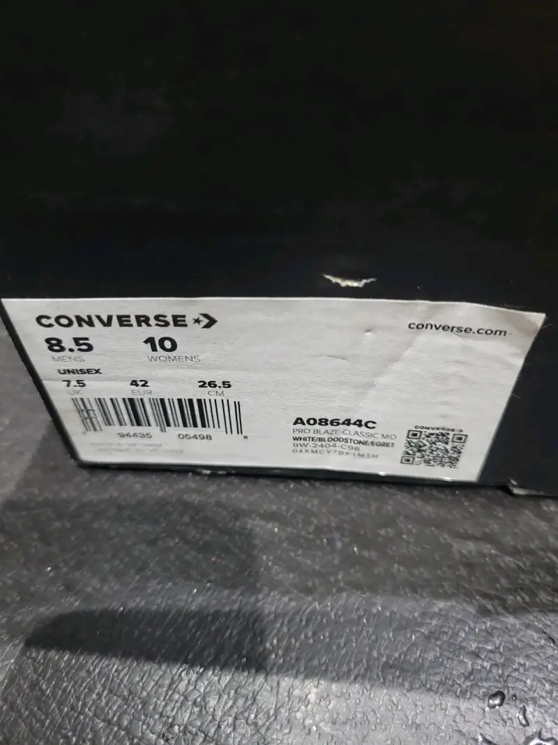 Zapatillas Converse blancas de caña alta - 4