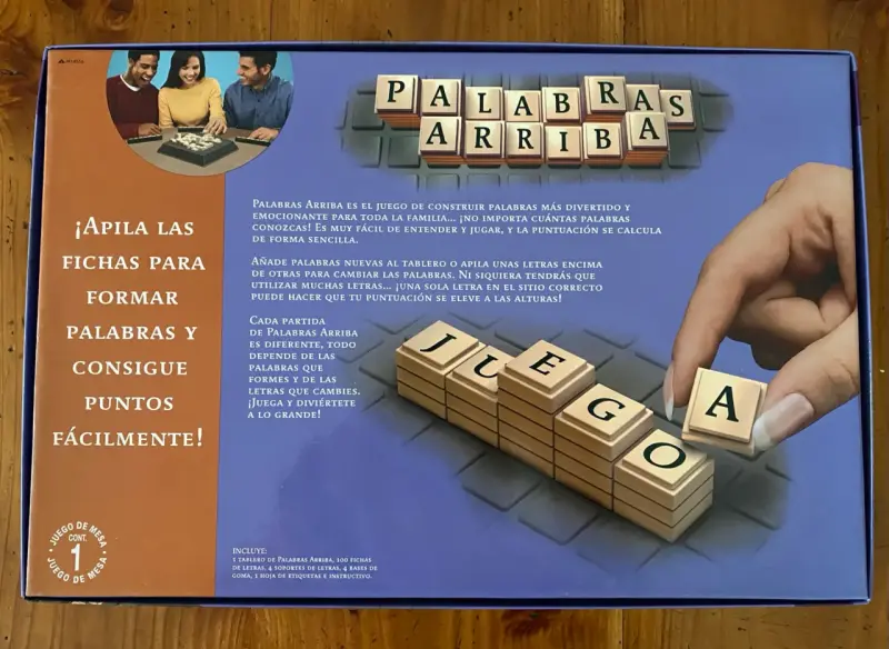 Juego de mesa Palabras Arriba - 2