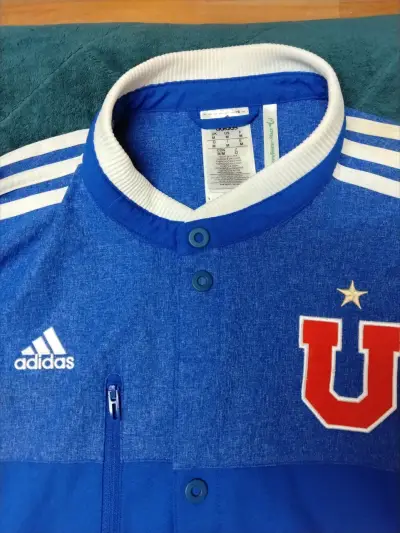 Chaqueta azul de fútbol universidad 2015 - miniatura 3