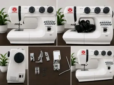 Máquina de coser Janome 3022 blanca - miniatura 1