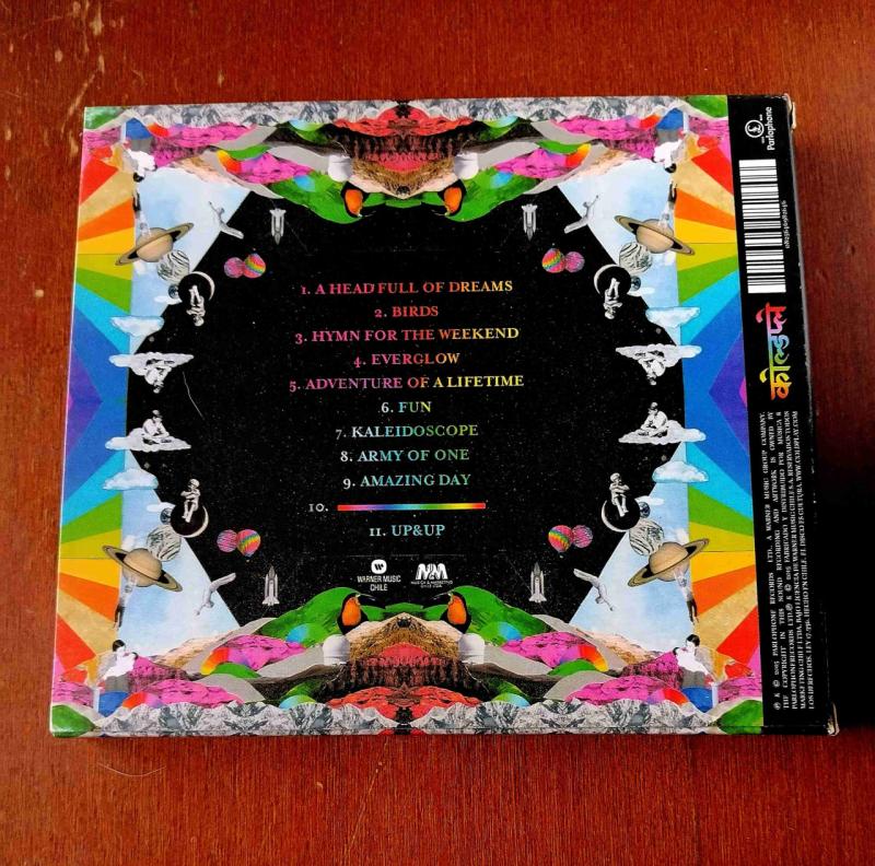 Coldplay - A Head Full of Dreams CD - 3