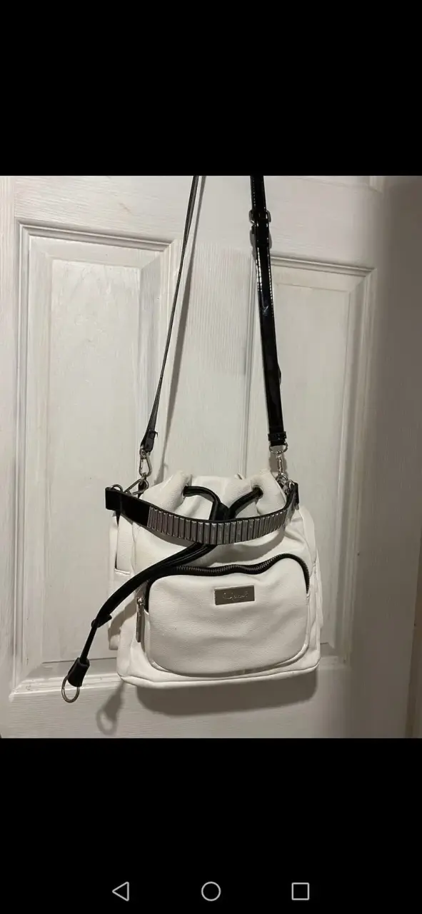Bolso bandolera blanco Gacel - 2