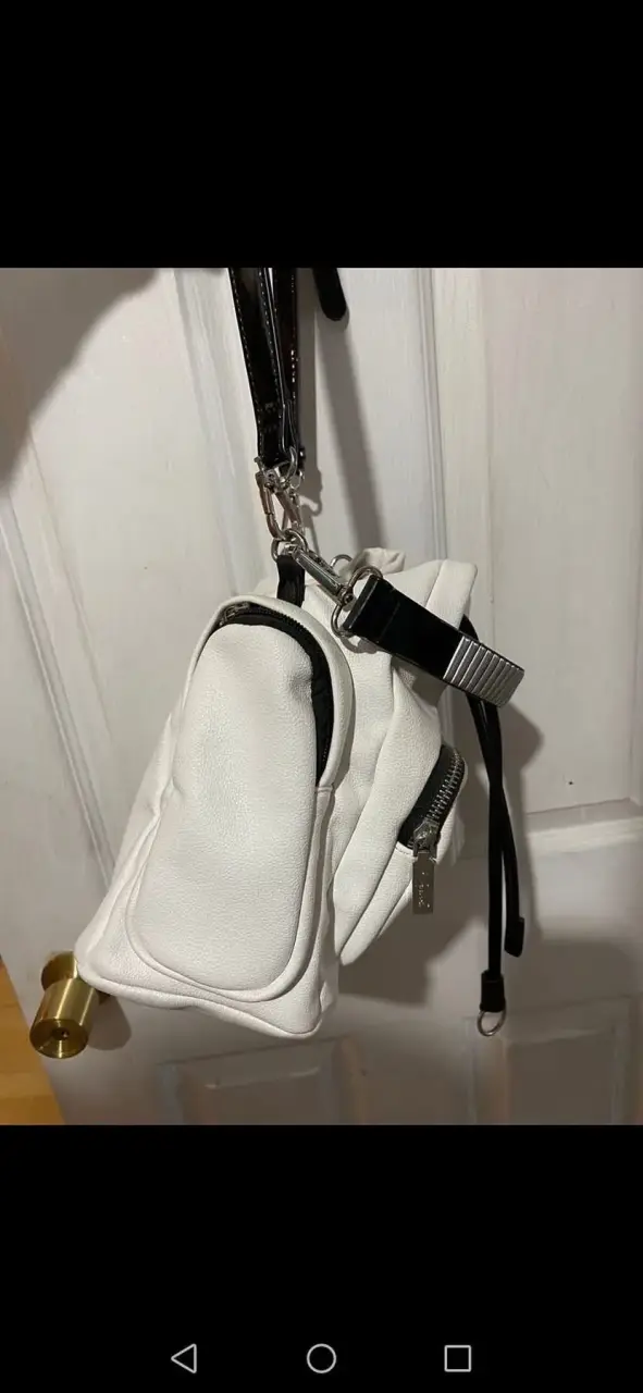 Bolso bandolera blanco Gacel - 3