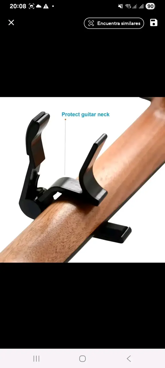 Capo para guitarra clásica acústics y eléctrica - 6
