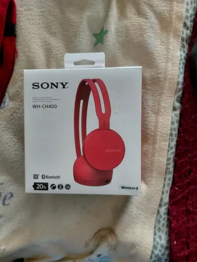 Audífonos Sony WH-CH400 rojos - miniatura 1