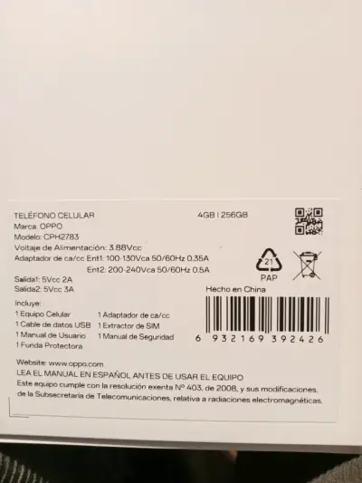 Teléfono celular OPPO A6x 256GB - miniatura 1