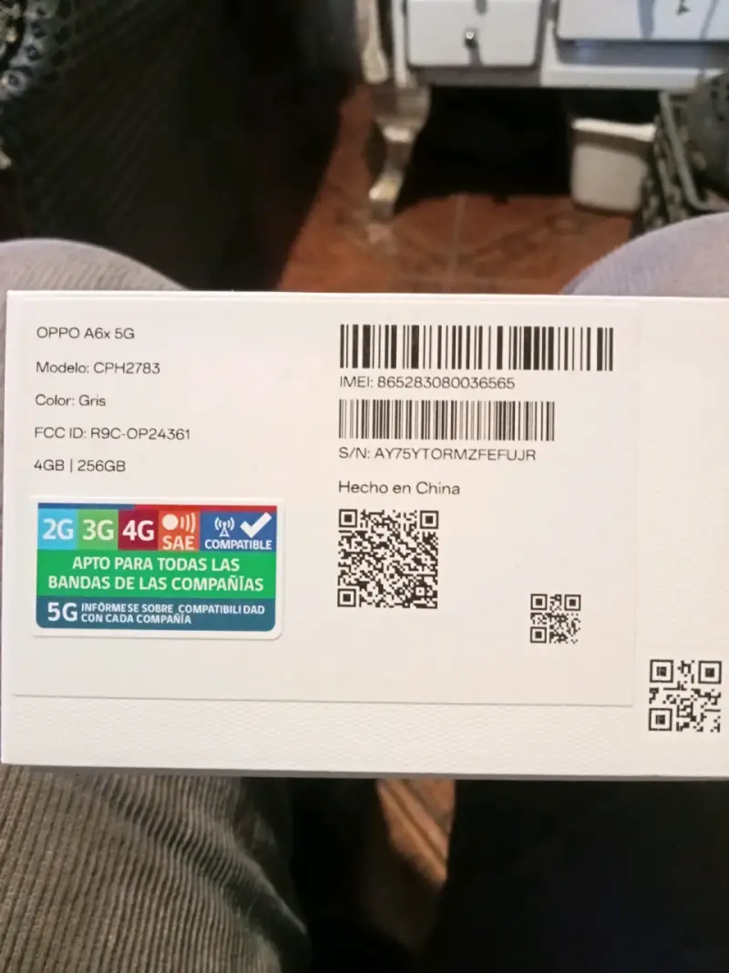 Teléfono celular OPPO A6x 256GB - 2