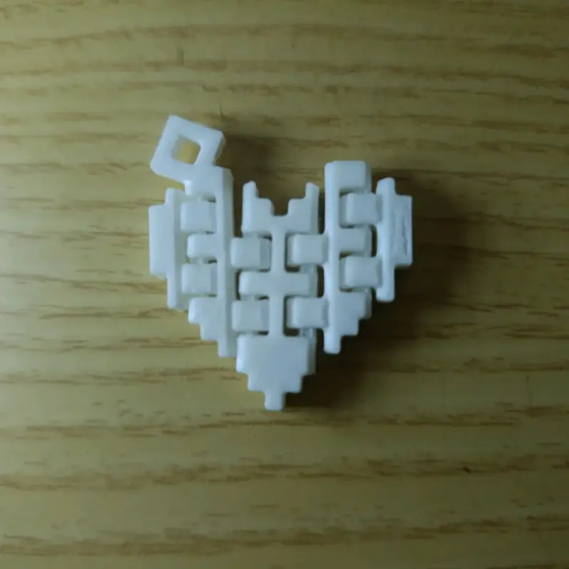 Llavero de corazón 🤍