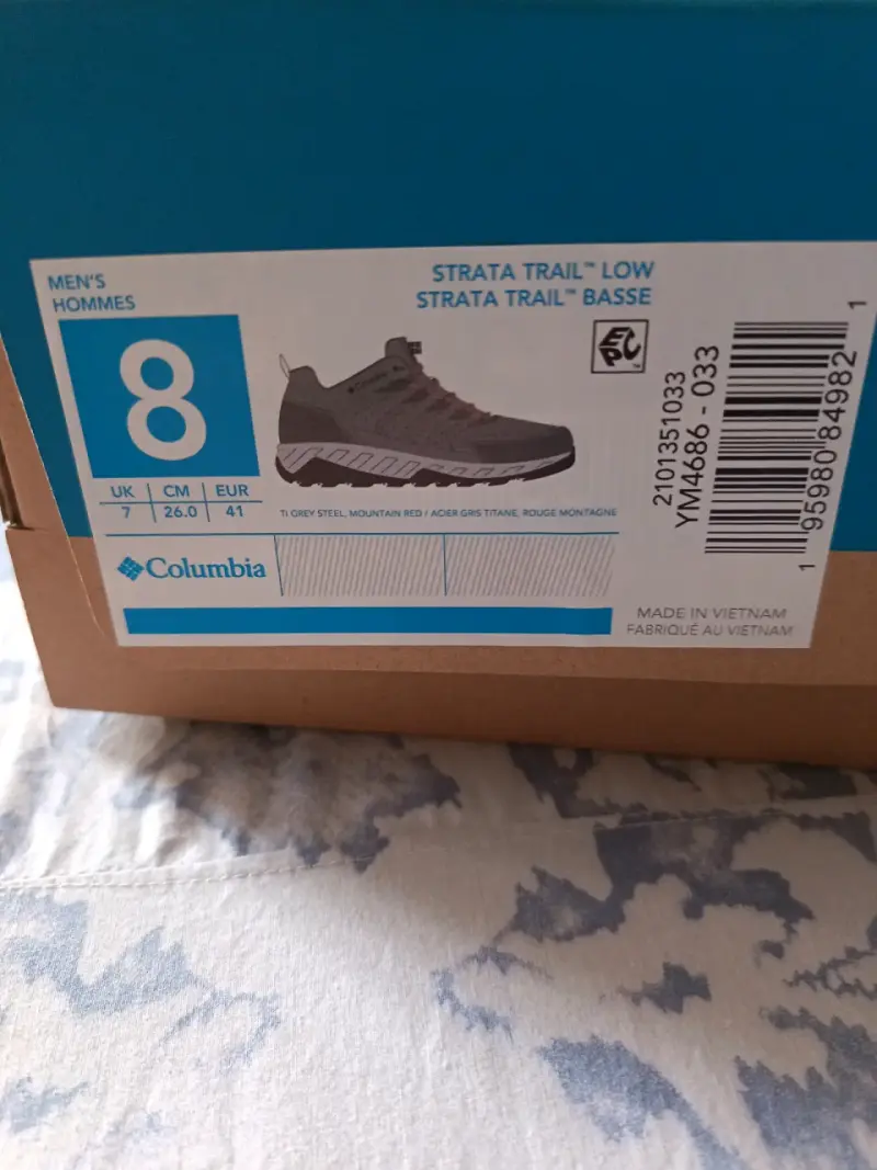 Zapatillas Columbia outdoor gris - 4
