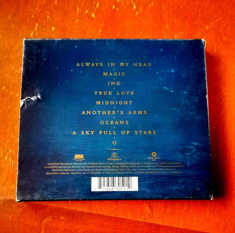 Coldplay - Ghost Stories CD - 3