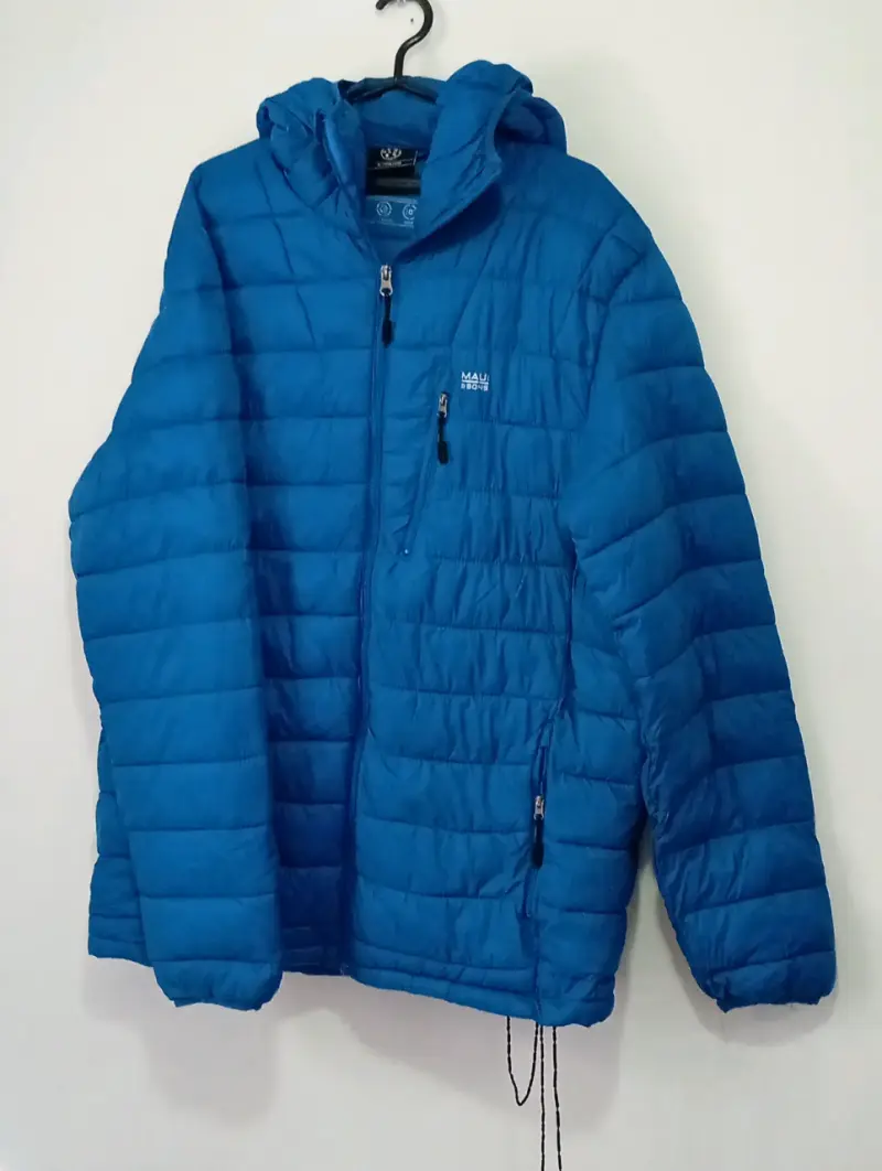 Chaqueta azul de plumas, Maui talla Xl - 1