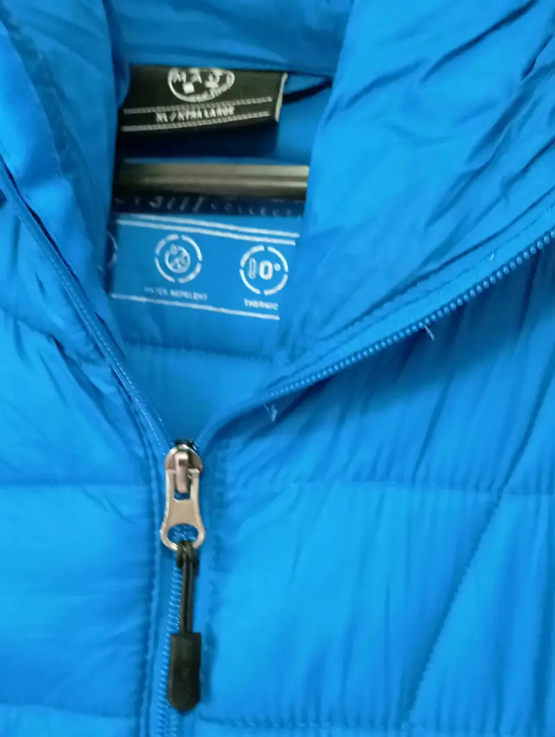 Chaqueta azul de plumas, Maui talla Xl - 2