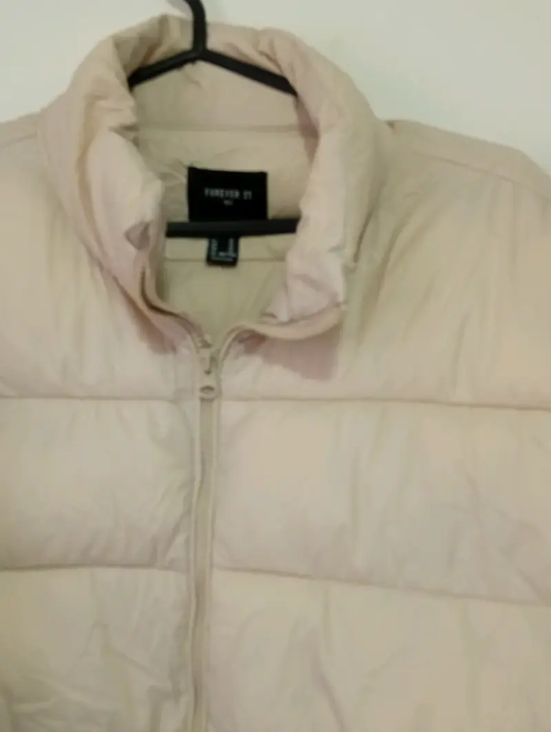 Chaqueta acolchada beige talla Xl - 2