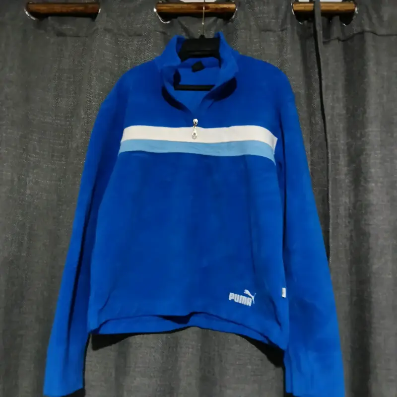 Polerón azul Puma con cierre - 1
