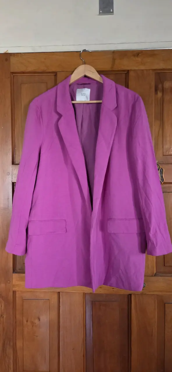 Blazer fucsia elegante