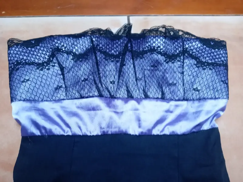 Vestido negro elegante - 3