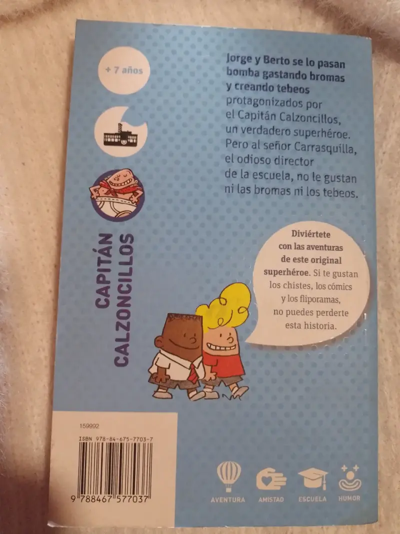 Libro Las aventuras del Capitán Calzoncillos - 2