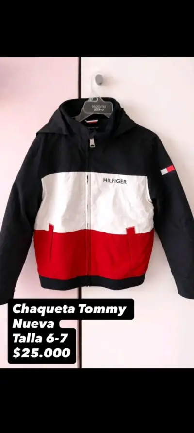 Chaqueta Tommy nueva para niño - miniatura 1