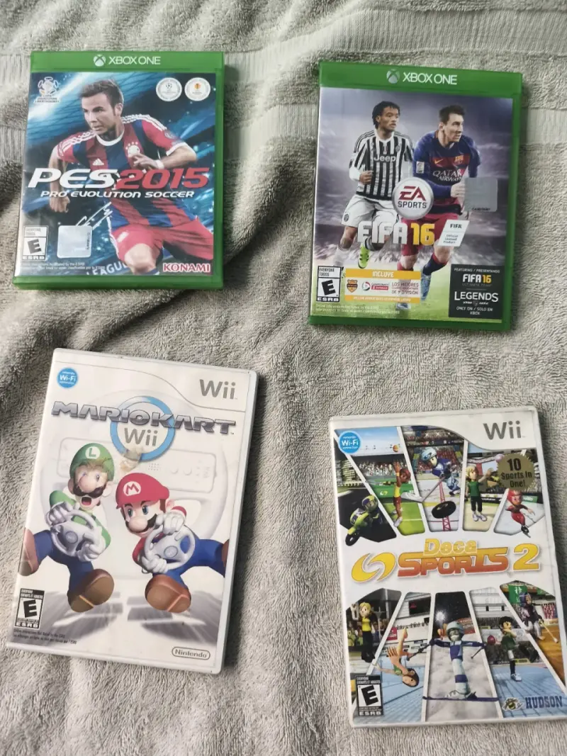 Lote de videojuegos Xbox One y Wii - 1