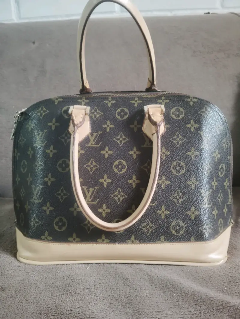 Bolso de mano monogram café - 1