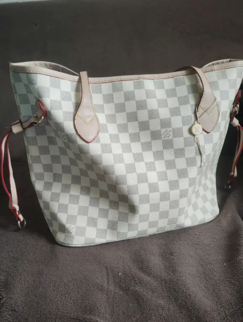 Bolso tote estampado blanco - 2