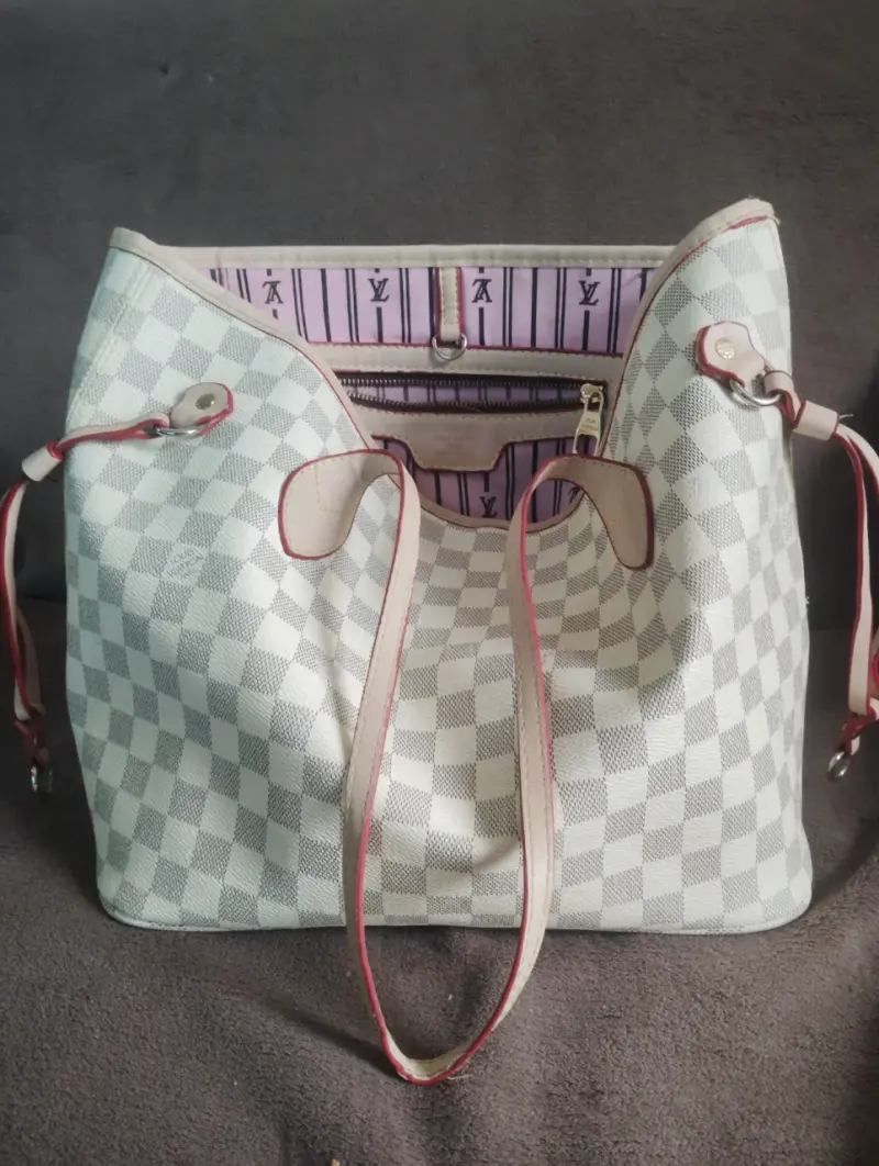 Bolso tote estampado blanco - 4