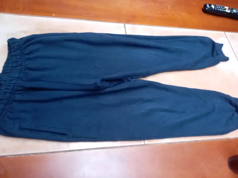 Buzo Azul, con poleron con capucha - 3
