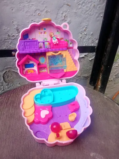 Set de juguete miniatura rosa - miniatura 1