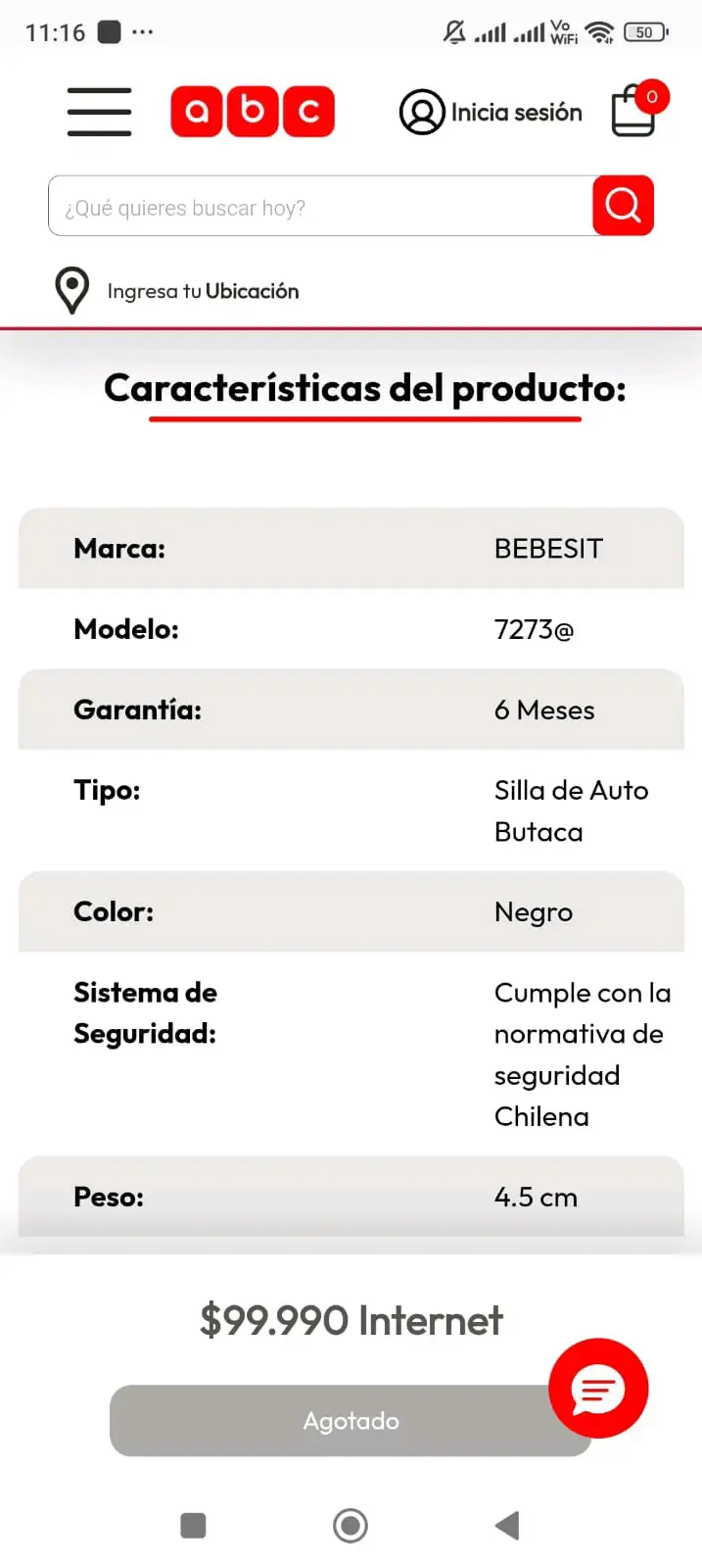 Silla de auto para bebé - 6