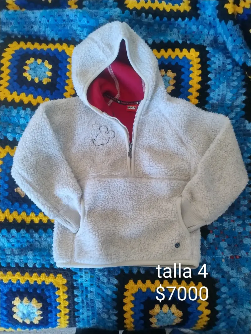 Abrigo gris talla 4 niño - 3