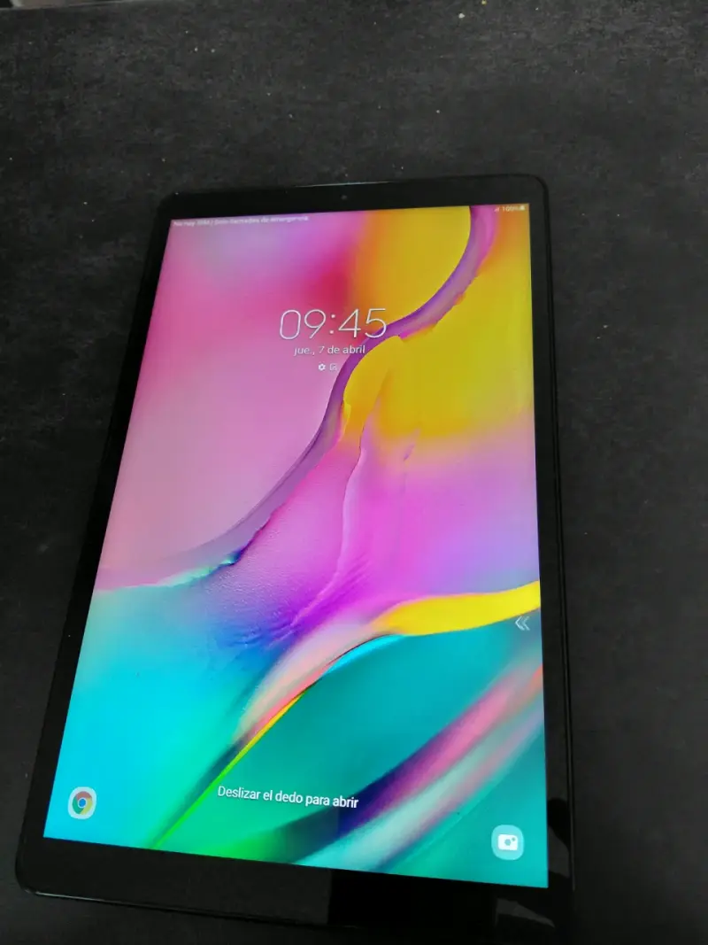 Tablet negra Samsung Galaxy Tab A - 1