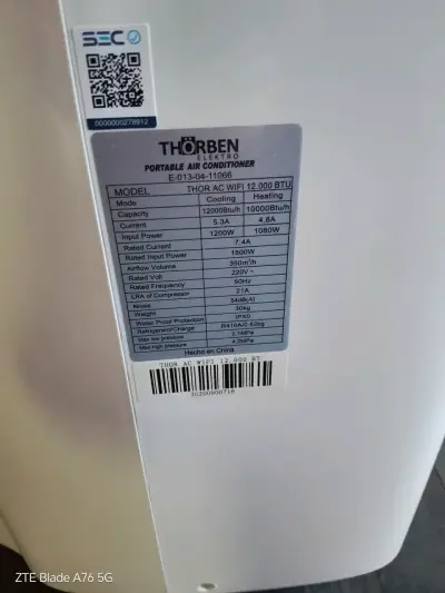 Deshumidificador Thorben con WiFi - miniatura 2