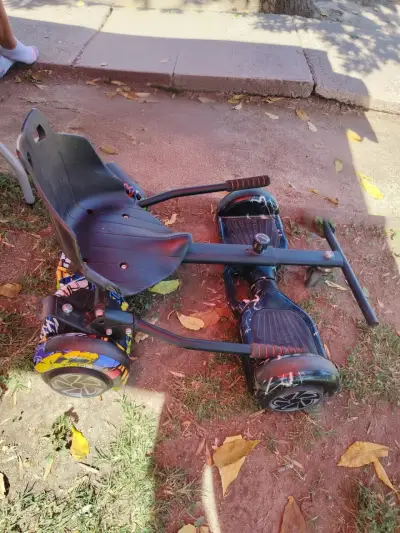 Hoverboard con asiento kart - miniatura 2