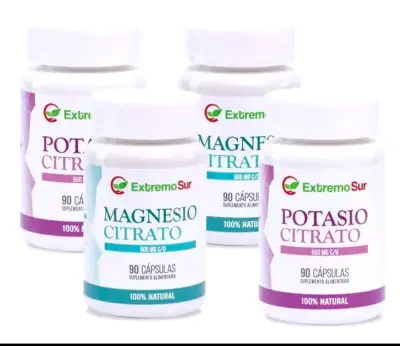 Suplementos Magnesio y Potasio Citrato - miniatura 2
