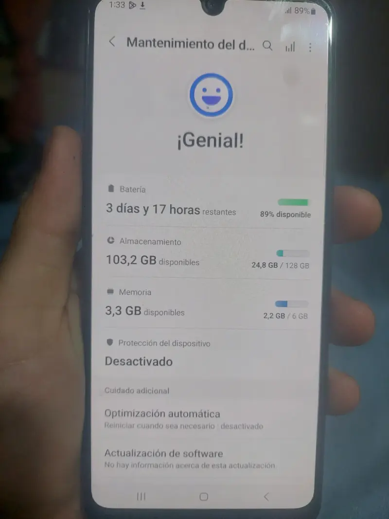 Samsung a32 gris oscuro - 2