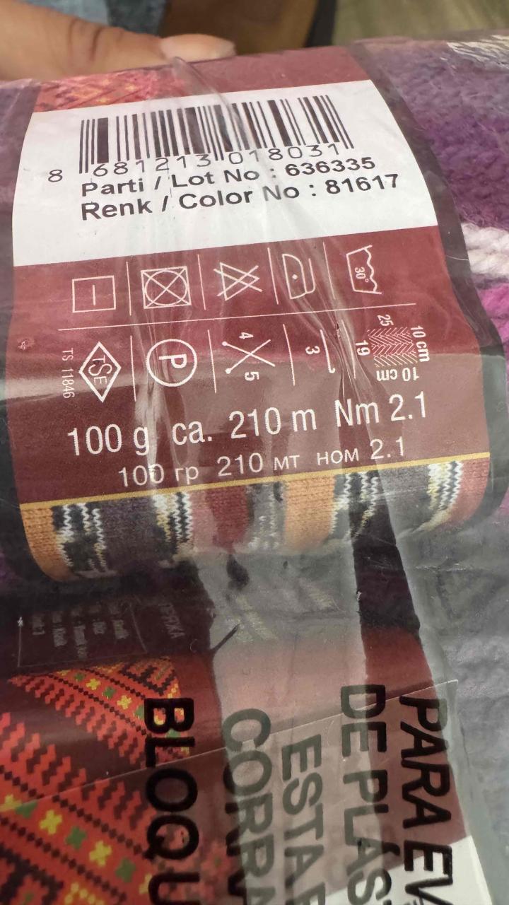Pack 5u de lana Nako multicolor - 2