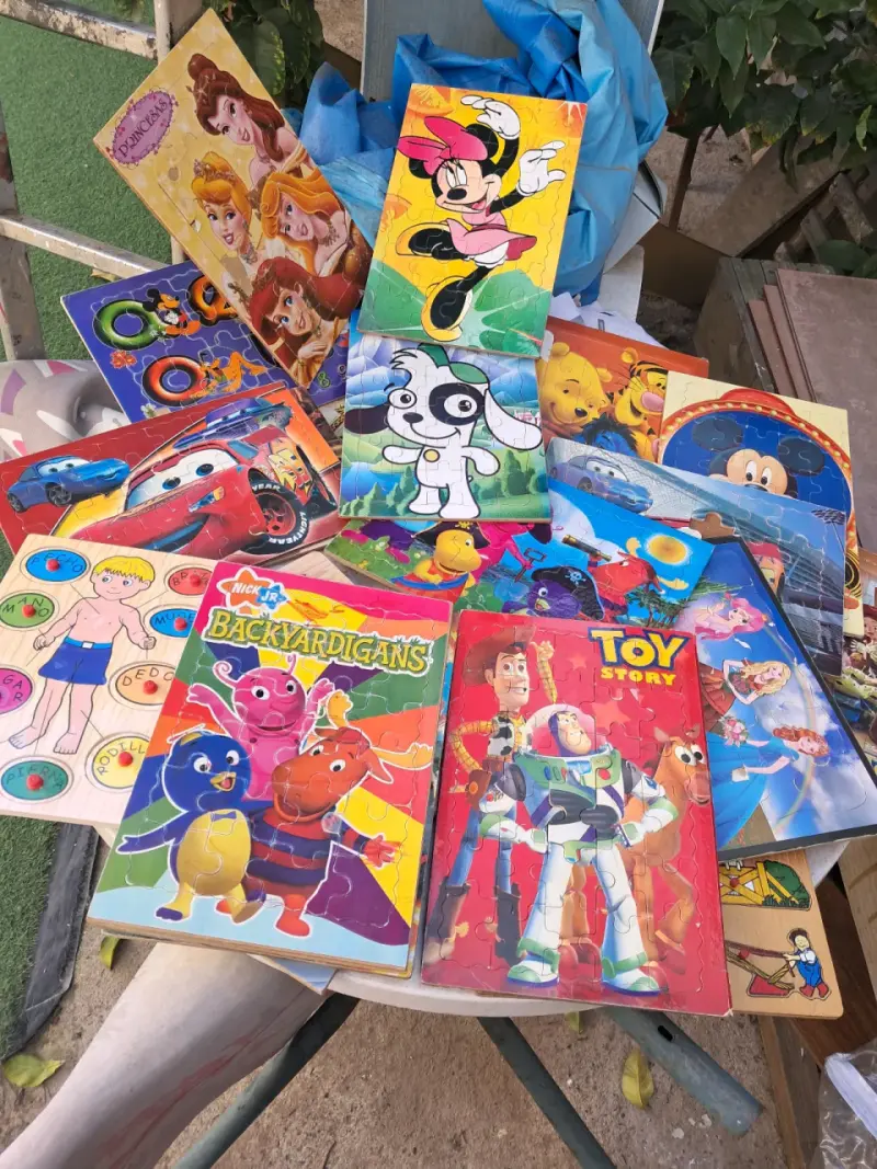 30 Set de puzzles infantiles variados - 2