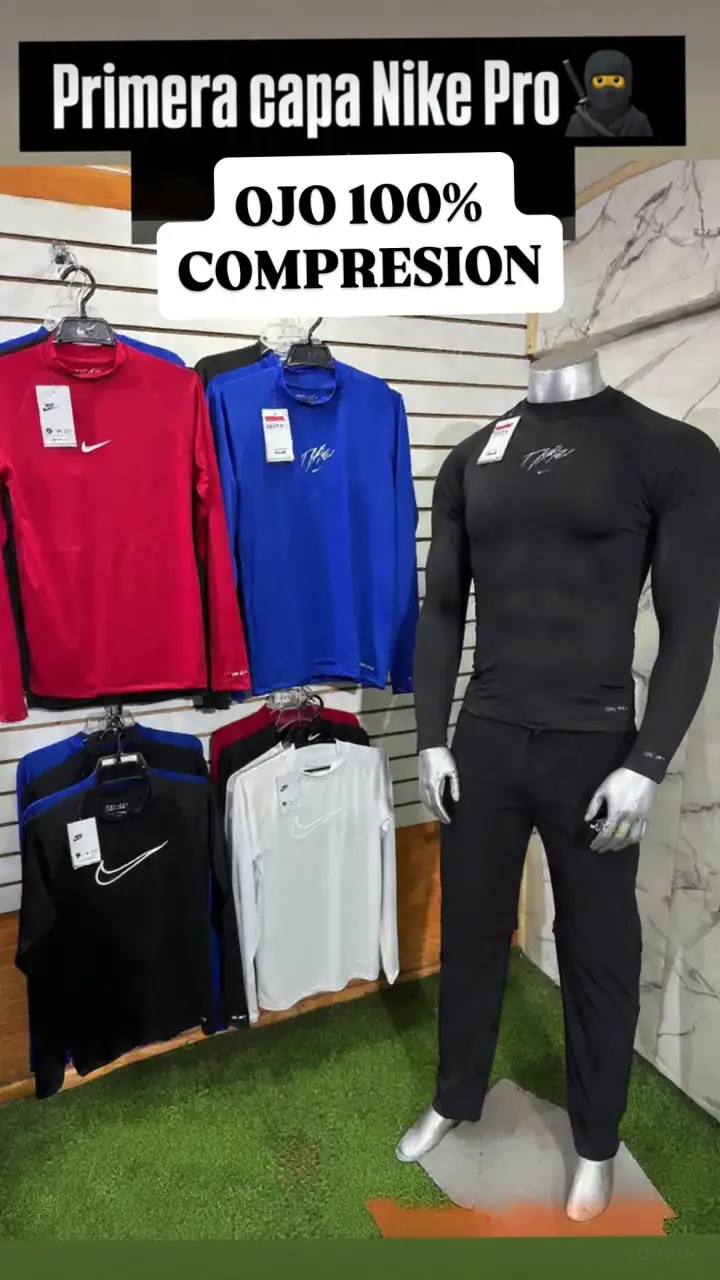 Primera capa Nike Pro compresión