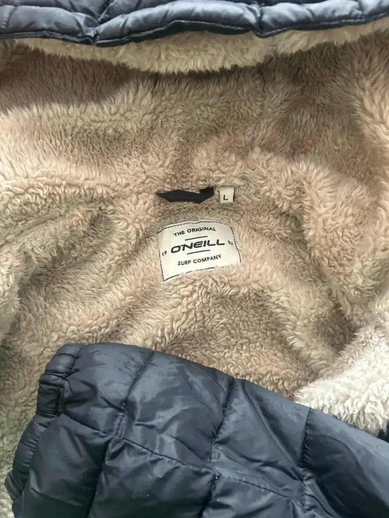 Parka negra con forro O'Neill - 2