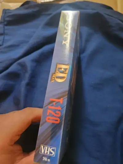 Cinta VHS Sony ED Max 6h t-120 - miniatura 3