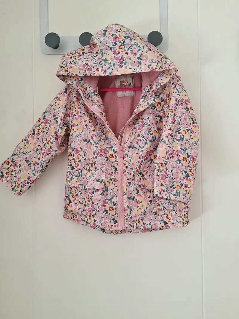 Parka floral para niña - 2