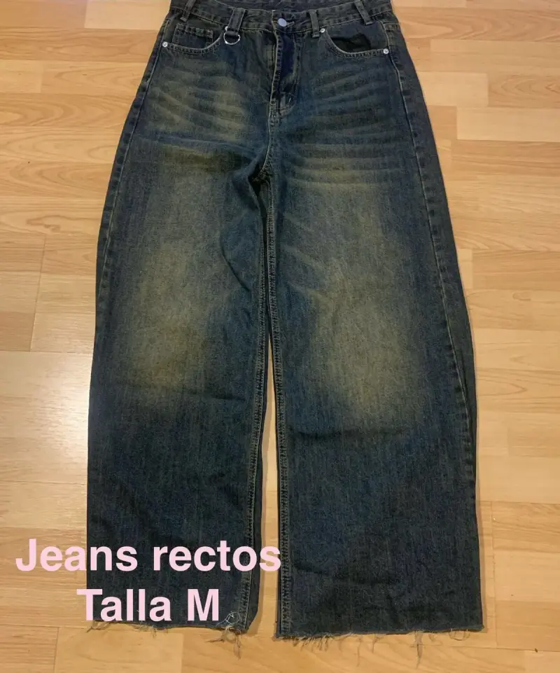 Jeans baggy azul oscuro