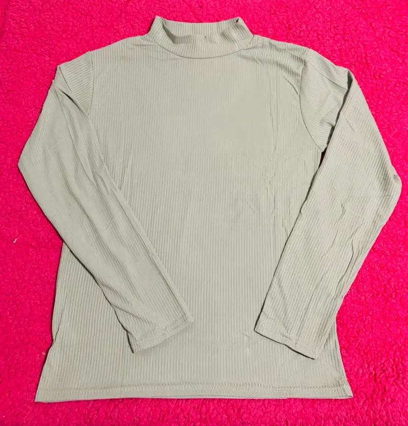 Polera manga larga de bambú y beetle - 3