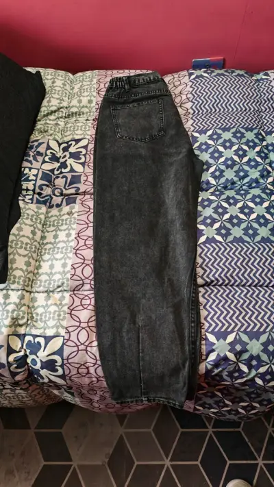 Jeans negros estilo vintage - miniatura 5