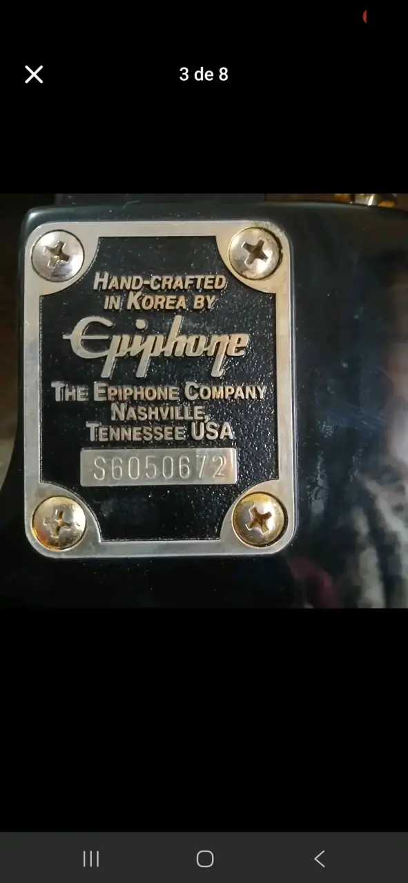 Guitarra eléctrica epiphone gibson - 2