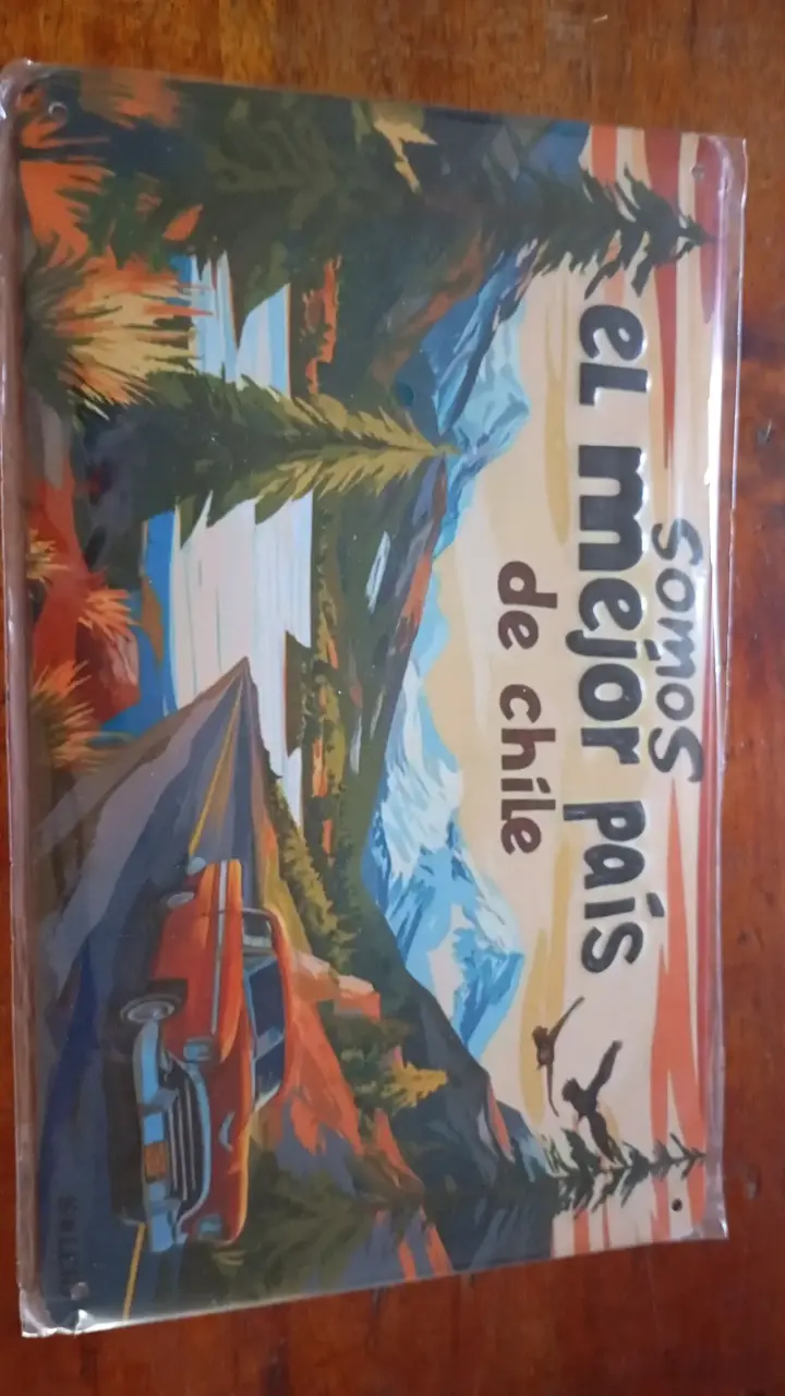 Lámina decorativa Somos el mejor país de Chile